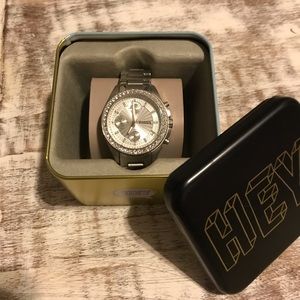 FOSSIL Stainless Steel Decker Watch